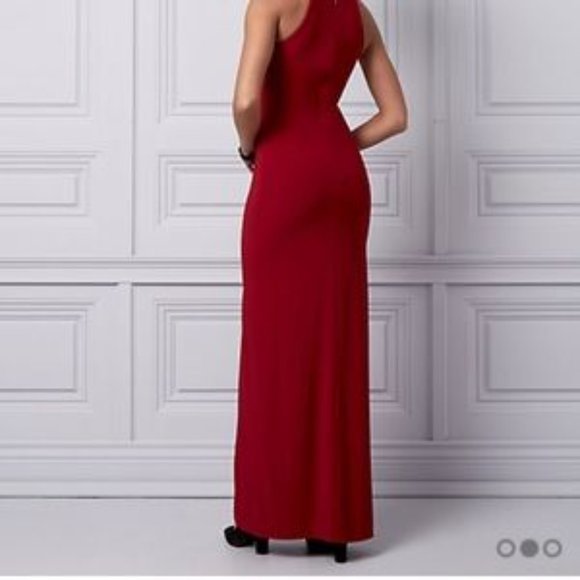 Le Chateau Red Prom Dress - Picture 2 of 6